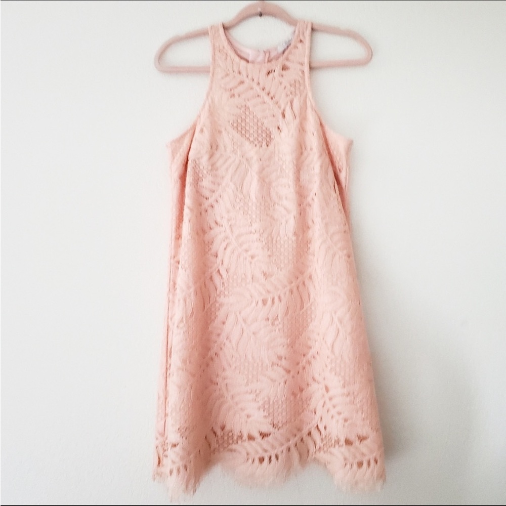 Revolve Lovers + Friends Caspian
Sleeveless Lace Dress Pink Medium - Picture 3 of 10